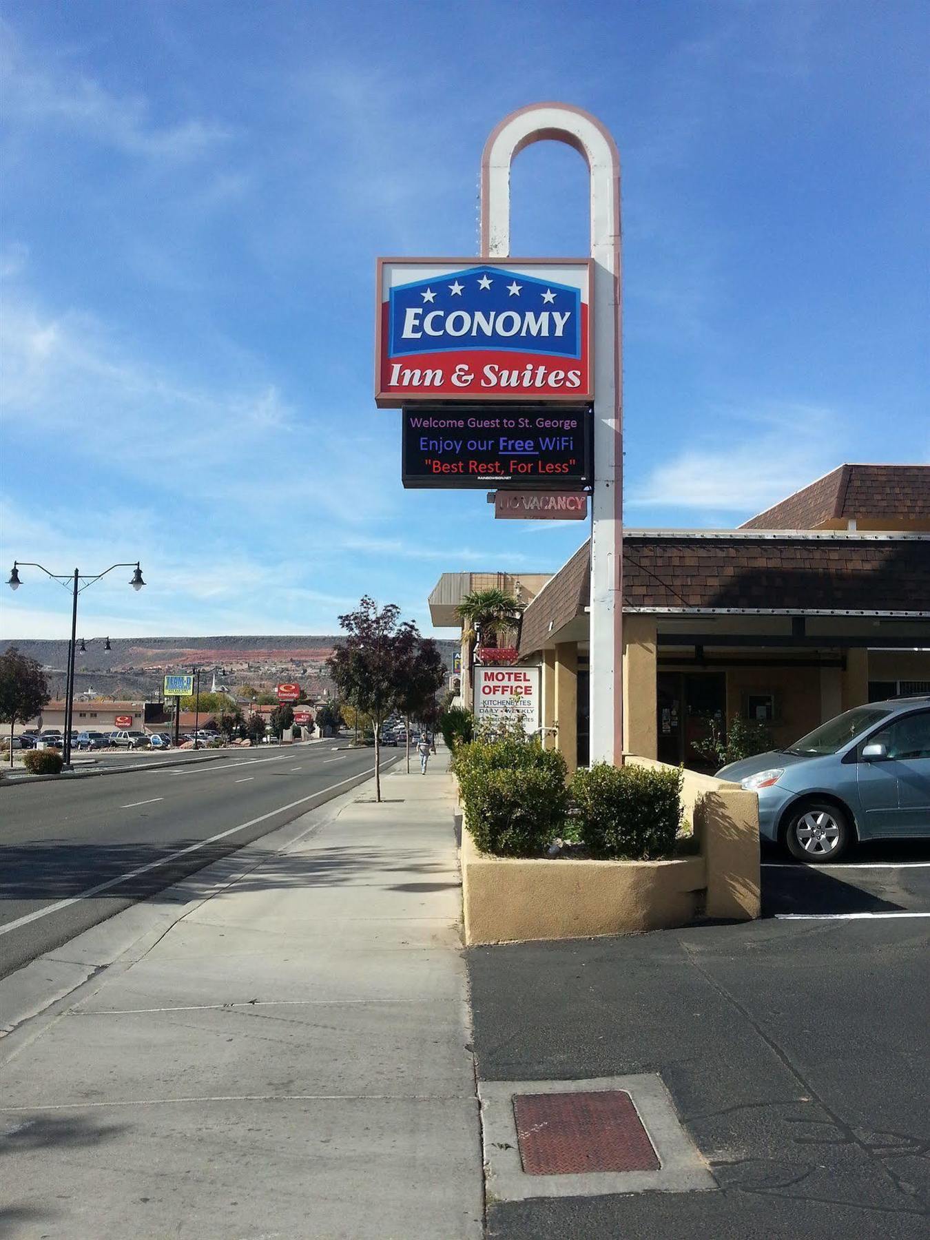 Economy Inn & Suites St. George Bagian luar foto
